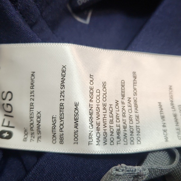 FIGS 2 PIECES Blue Women's Size XXL - Picture 15 of 15